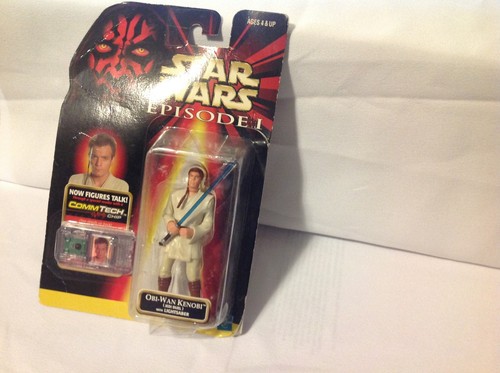 Star Wars: Episode 1 Commtech Obi-Wan Kenobi mit Lichtschwert - Bild 2 von 3