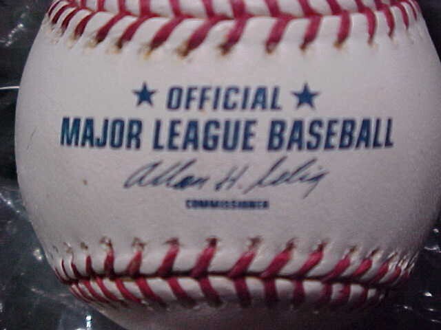 DENNIS MARTINEZ EXPOS ORIOLES SIGNED EL PRESIDENTE OML BALL PERFECT GAME 1991 - Picture 2 of 2