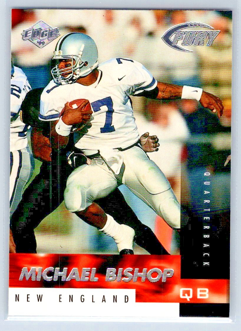 1999 Collector's Edge Fury - Michael Bishop - New England Patriots - RC - #154