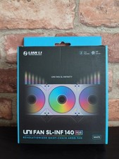 Image of LIAN LI UNI FAN SL140 140mm ARGB Case Fan - White Single Pack