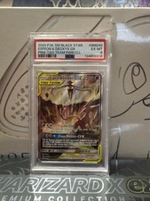 Pokémon TCG Espeon & Deoxys GX Tag Team Black Star Promo Card #SM240 PSA 6