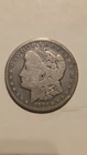 1921 $1 Morgan Silver Dollar Coin, Very Worn