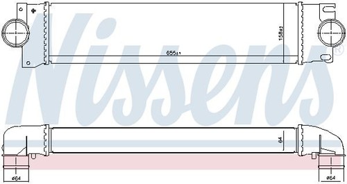 Nissens 96071 Ladeluftkühler für FORD - Bild 5 von 5