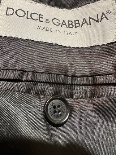 Dolce & Gabbana Made In Italy Virgin Wool Men's Blazer size 52 - Picture 7 of 17