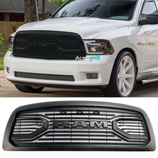 Front Grille For 2009 2010 2011 2012 Ram 1500 Big Horn Upgrade Grill Wletters