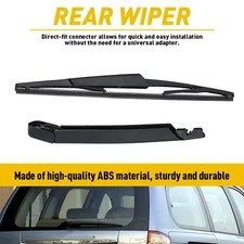 Rear Windshield Back Wiper Arm & Blade Set Replacement For 2006-2014 Kia Sedona