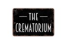 Crematorium Funeral Home Contemporary Metal Wall Sign