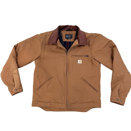 Carhartt Herren Blanket-Lined Detroit Jacket - Relaxed Fit - Duck Size Medium