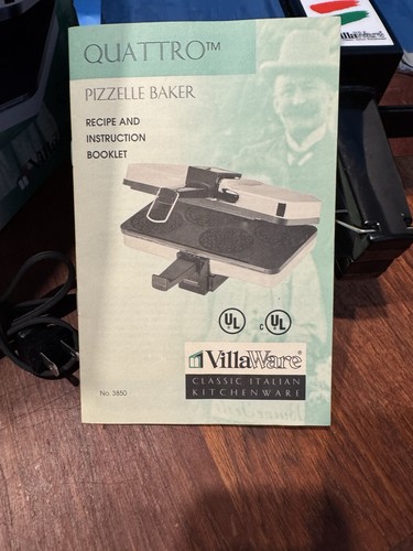 VillaWare Series 2 Pizzelle Baker Non-Stick Model # 3850 - Picture 7 of 7