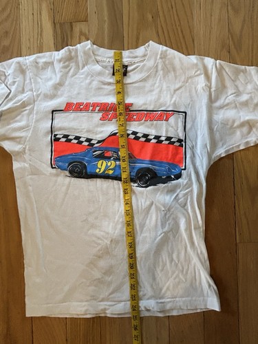 Vintage Beatrice Speedway Single Stitch Racing Shirt Made In USA Size- Large - Picture 7 of 7