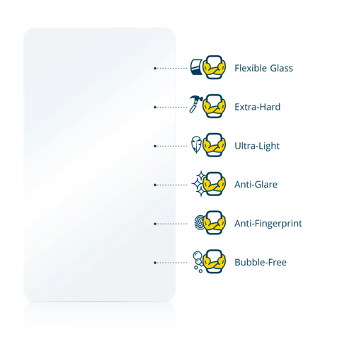 Anti Reflet Protection Ecran Verre pour ASUS Chromebook Plus CM3401FFA Film - Photo 7/8