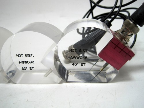 Dupont NDT Instruments AWS0255 AWS Snail Wedge Set 45°60°70°Welding Inspection - Picture 3 of 4