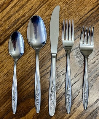 Superior Stainless Flatware USA Radiant Rose - 1 Place Setting