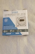 Axiom Flush Immersion Heater FT7E-8A Timer 7 Day Brand New