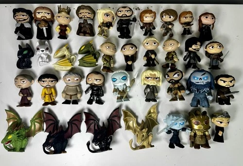 Huge Lot Of 36 Funko Mystery Minis Game Of Thrones GOT Figures Chases Exclusives