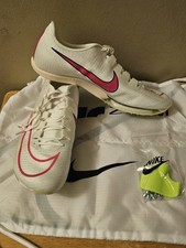Size 10.5 men - Nike Air Zoom Maxfly Sail Fierce Pink - Good Condition