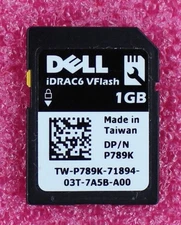 P789K - Dell 1GB Idrac6 Vflash Sd Card