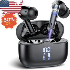 Wireless Earbuds, Bluetooth 5.4 Ear Buds Wireless Bluetooth Earbuds, 40H Playtim
