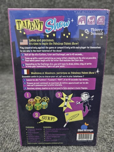 TALENT SHOW Welcome to your new favorite Party Game - Picture 2 of 5