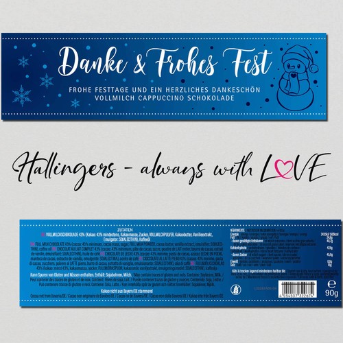 Geschenkbox Schokolade Hallingers Edelkakao VM - Handgeschöpft Premium - Bild 6 von 10