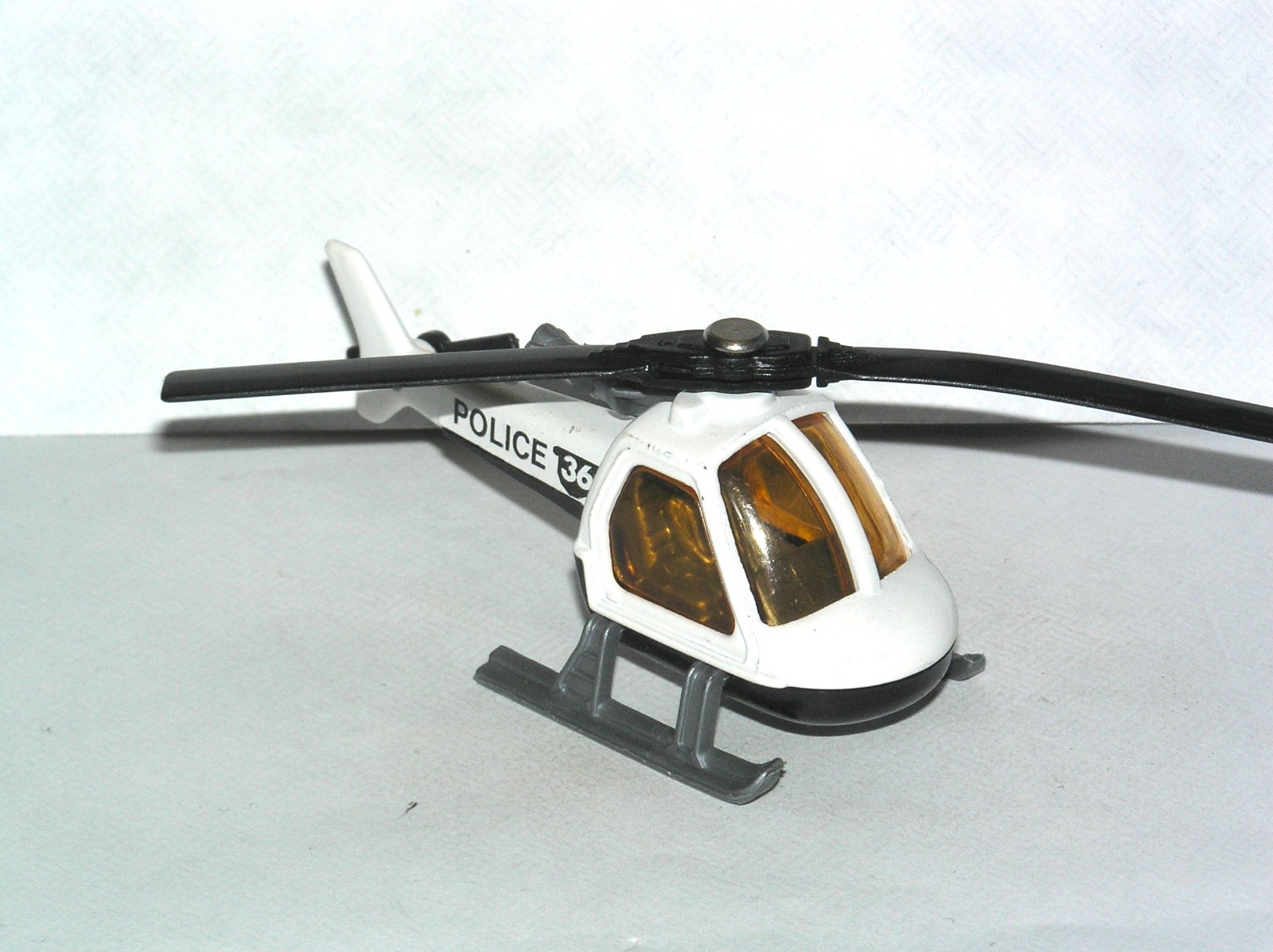 Vintage Matchbox Superfast Police Helicopter **RED LIGHT SPECIAL**