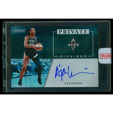 2025 Panini Donruss WNBA A’Ja Wilson On-Card Autograph Private Signings Sealed