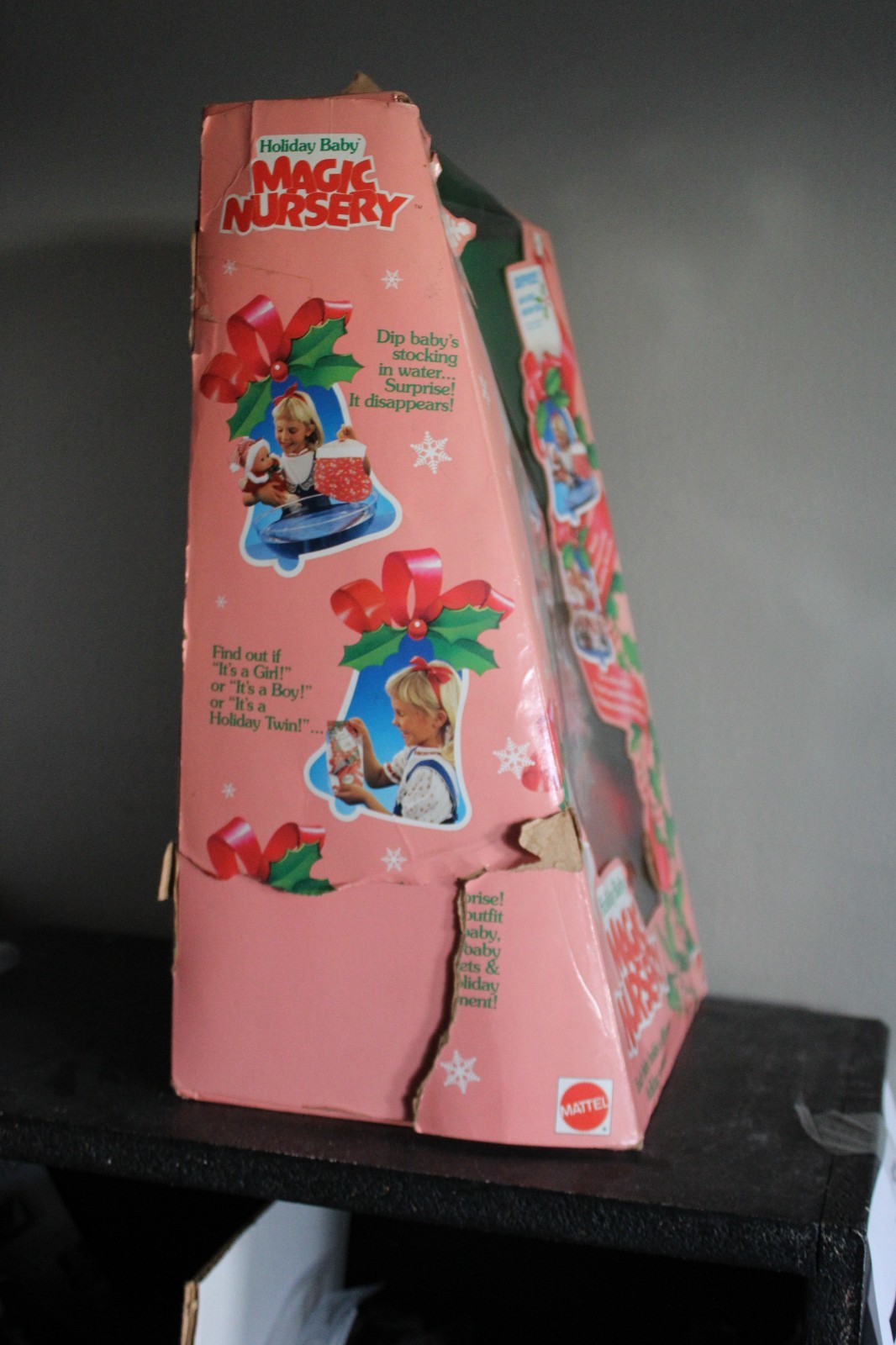 Vintage 1991 Holiday Baby Magic Nursery Doll In Box - Limited Edition