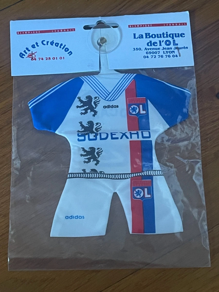 MAXI drapeau OL olympique lyonnais RARE - Collection