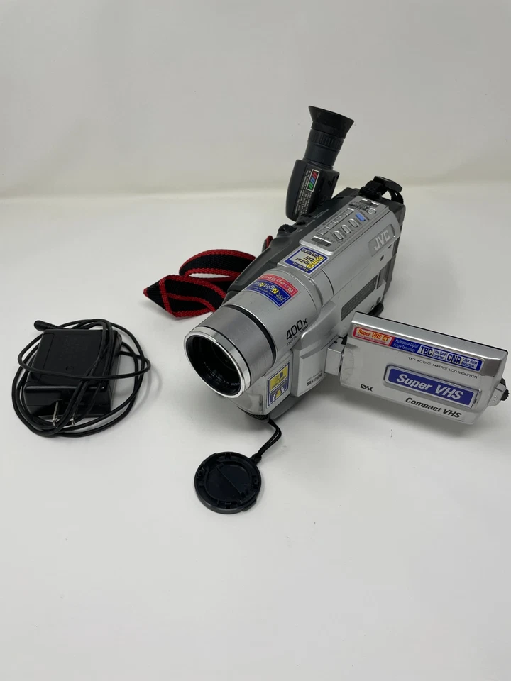 JVC GR-SXM735U Compact VHS Camcorder Super VHS-C – Tested Works with AC Adapter - Image 2 of 4