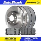 Front & Rear Brake Rotors & Pads for GMC Terrain 2010-2017 Chevy Equinox 2.4L V6