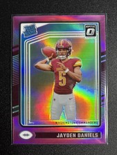 2024 Donruss Optic #248 Jayden Daniels Pink