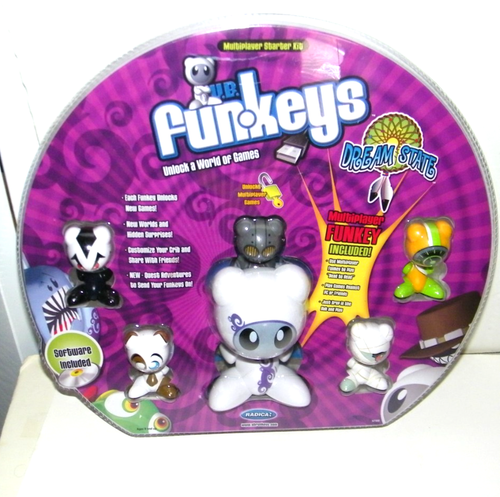 UB Funkeys Multiplayer Starter Kit Mattel Radica Dream State 2008 Gaming Sealed - Picture 1 of 4