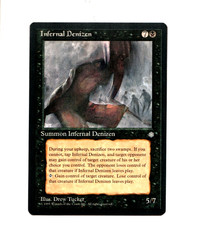 MTG Infernal Denizen NM  Ice Age Magic the Gathering ~ Free Shipping ~