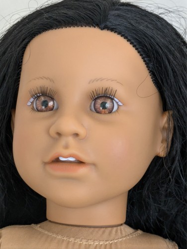 1996 Lotus Onda 18" Doll x2 Blue Eyes Blonde & Brown/Black Hair Vintage 01G-180 - Picture 15 of 24