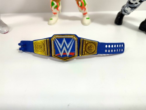 WWF Titan Sports 1991 Series 1 Action Figures Lot Of 3 Wrestlers & Champion Belt - Afbeelding 6 van 10