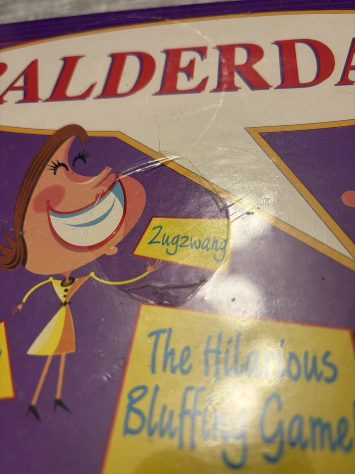 Juego de mesa Balderdash 1995 vintage divertido farol Parker Brothers difícil de encontrar Foto 2 de 4