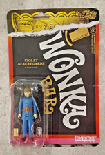 SUPER 7 WILLY WONKA & THE CHOCOLATE FACTORY VIOLET BEAUREGARDE ACTION FIGURE NEW