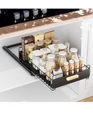 Under Sink Organizer Kitchen Organizers and Storage Mute Pull Out Cabinet Shelf