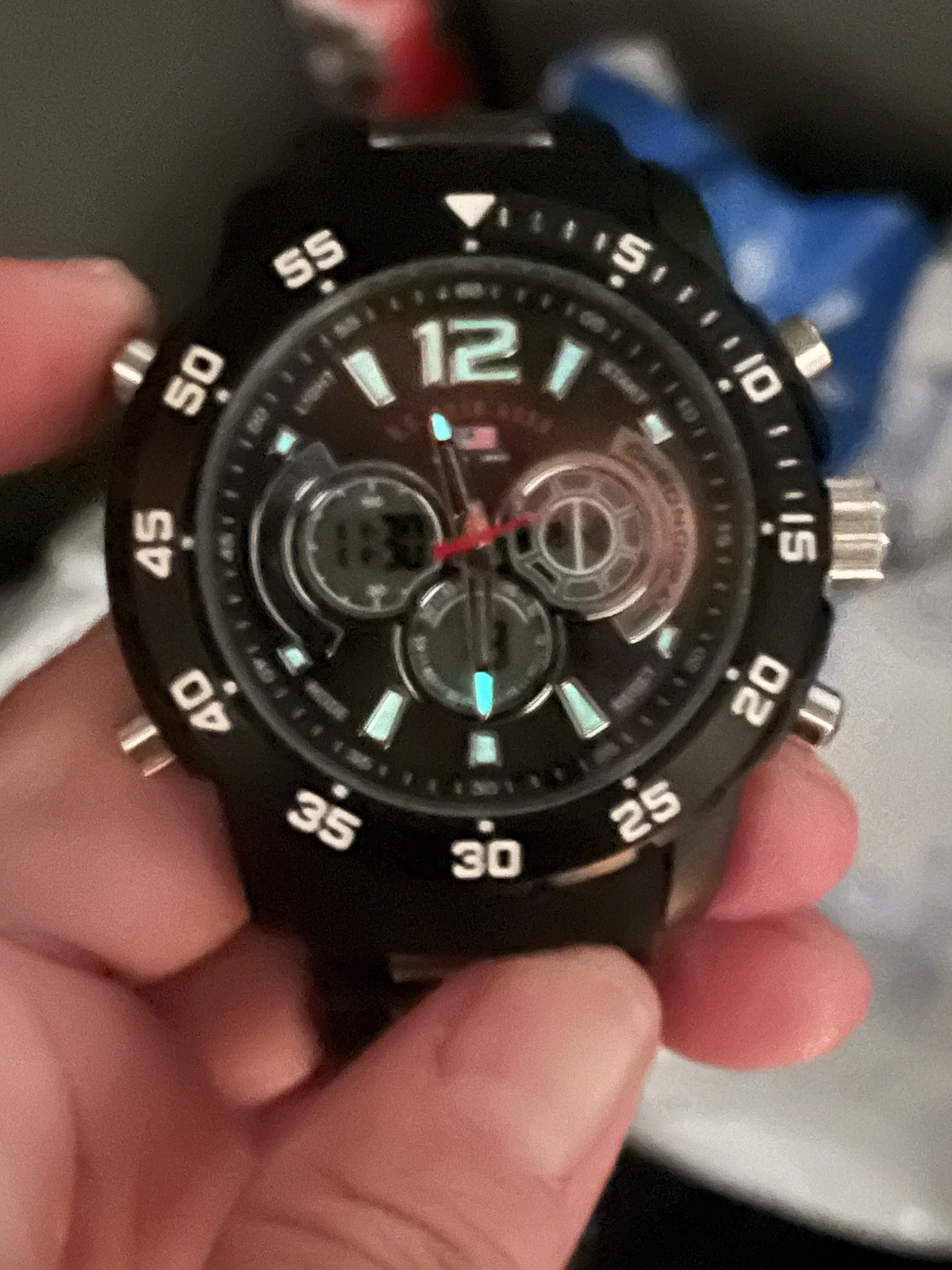 Quartz,Hybrid,Analog,Digital Watch.Multi Function.G-Shock/SAR style