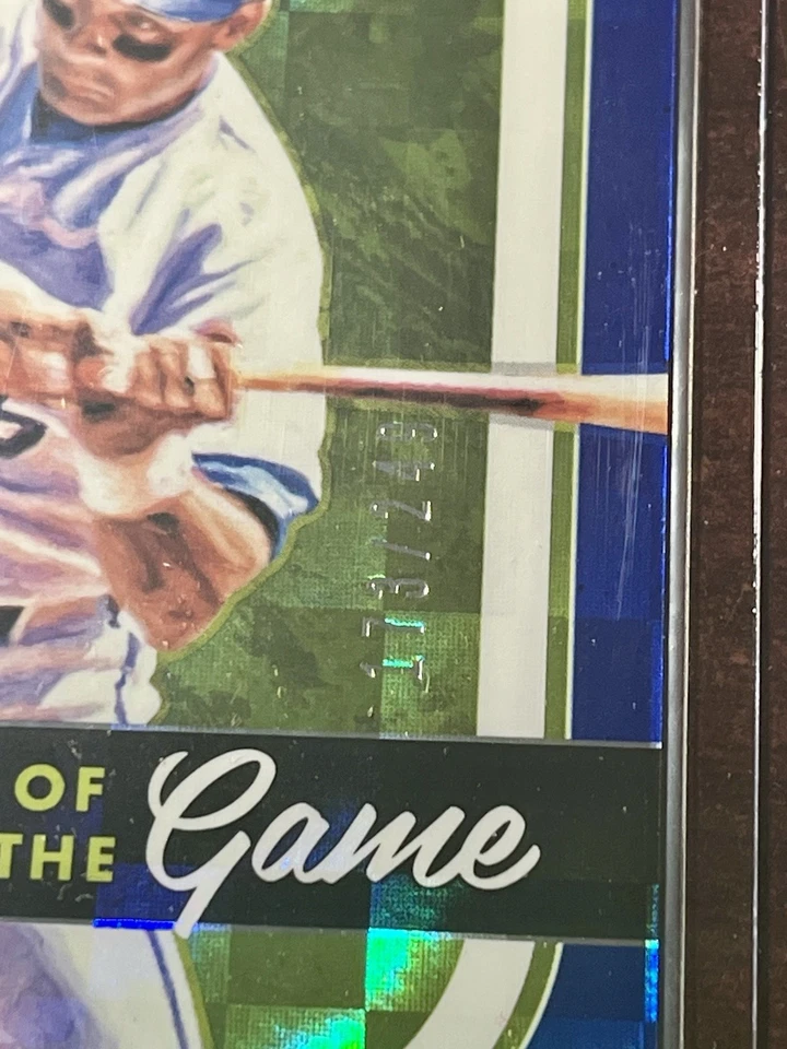Panini Donruss 2017 - George Brett Masters of the Game #MG3/249 azul Foto 4 de 4