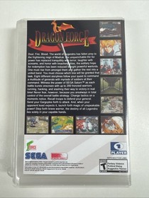 Dragon Force  (Sega Saturn) Authentic Disc Only in repro case! Tested! US Vers!