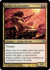 Goblin Deathraiders ~ Heavily Played Shards of Alara MTG Magic UltimateMTG Multi
