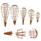  5 Stück Weihnachtsbaum-Hängeornamente, Weihnachtsbaum-Hängedekorationen,