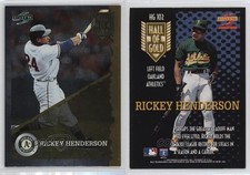 1995 Score Hall of Gold Rickey Henderson #HG102 HOF