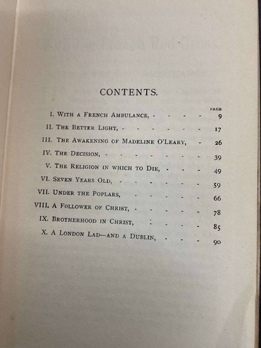 Vintage WITH THE FRENCH RED CROSS ALICE DEASE BELMONT ABBEY LIBRARY - Picture 5 of 5
