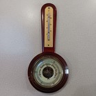 Vintage Wall Barometer Thermometer - Made In Germany 