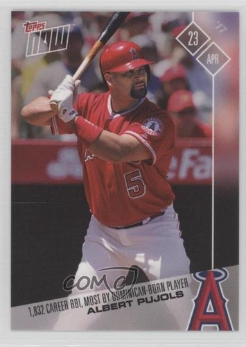 2017 Topps Now 78 Albert Pujols