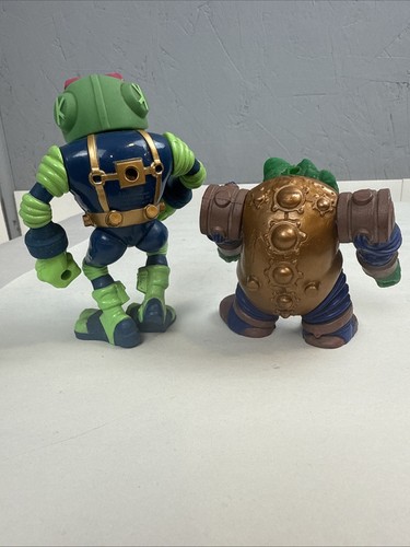 Figuras de colección Bucky O’Hare Storm Toad Trooper & Toad Air Marshall Hasbro 1990 - Imagen 2 de 7