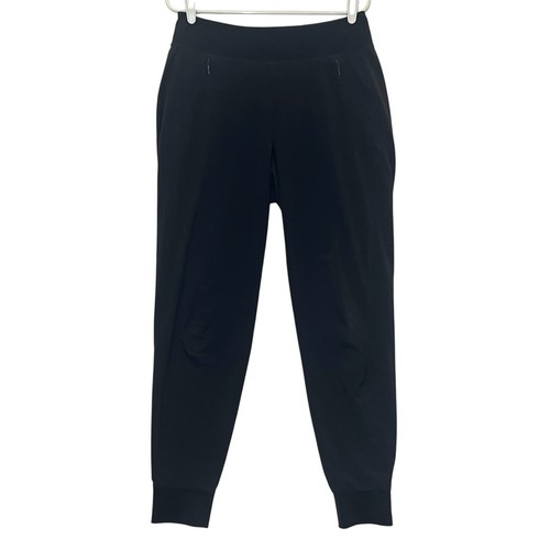Athleta Damen Jogginghose dunkelblau Größe 8T Stretch gefüttert Gummibund Taschen - Bild 1 von 13