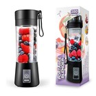 Portable Blender USB Rechargeable Fruit Smoothie Maker Juicer Shaker Bottle